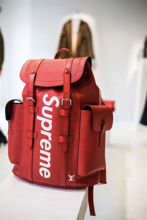 supreme x louis vuitton bag fake|supreme x Louis Vuitton backpack.